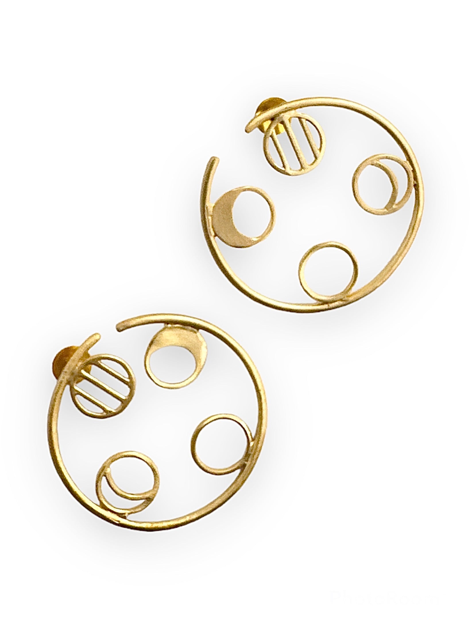 Gold Hoop Earrings - Designs By Uchita